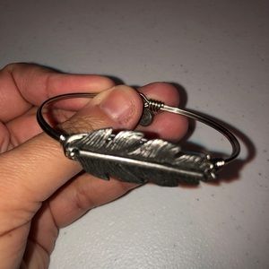 Luca + Danni Lucky Feather Bangle Bracelet